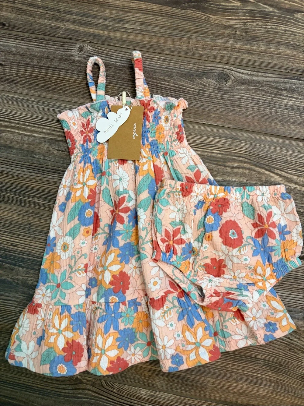 Angel Dear summer dress - size 12-18M